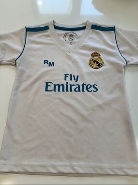 Official Kids Real Madrid Jersey
